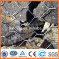 Zinco revestido Gabion arame esgrima com hexagonal